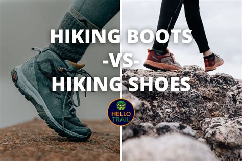 hiking boots vs sneakers